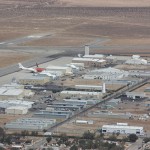 The Mojave Spaceport A shot of the Mojave Spaceport from the air