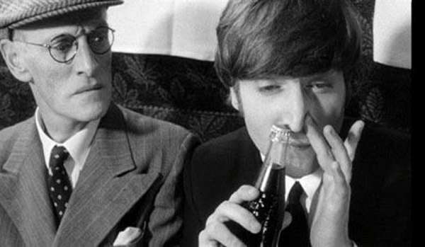 That's John Lennon Yes that's Coke Like the soda