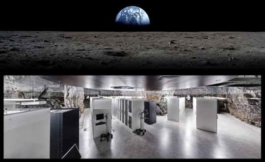 A data center in the moon.