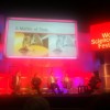 A picture of the pannel at the World Science Festival.