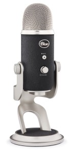 It's a sweet little package. Attach a pop filter to its stand and it's ready to go!
