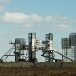 The almost ruined Baikonur Cosmodrome today.