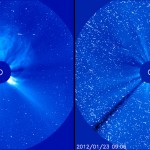 SOHO view of M9 flare.