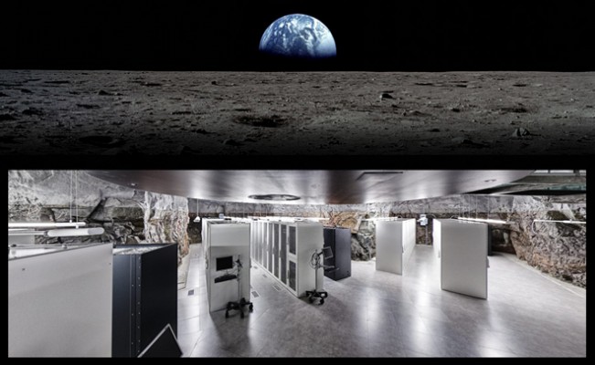 A data center in the moon.
