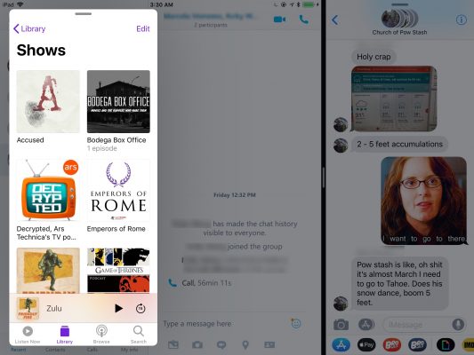 Three Apps At Once?